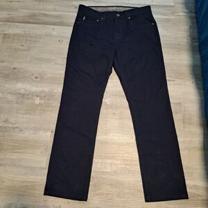 Chaps Flex 5 Pocket Pants Mens 34x31 Slim Straight American Navy Stretch